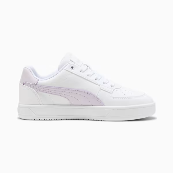 PUMA CAVEN 2.0 JUVENILES WHT/PURPLE