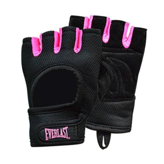 GUANTE DE PESAS VELVET BLACK/PINK