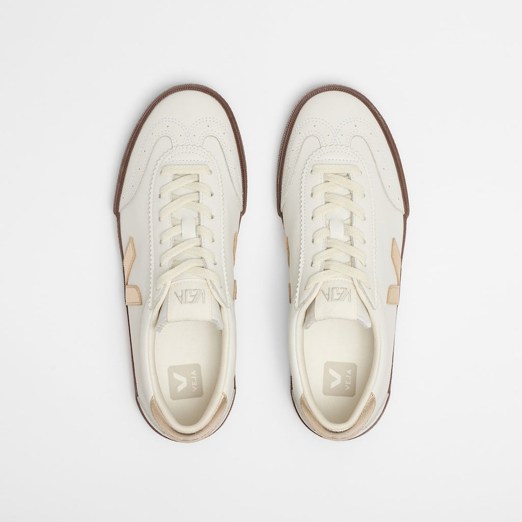 VOLLEY WHITE/PLATINE/BARK MUJER