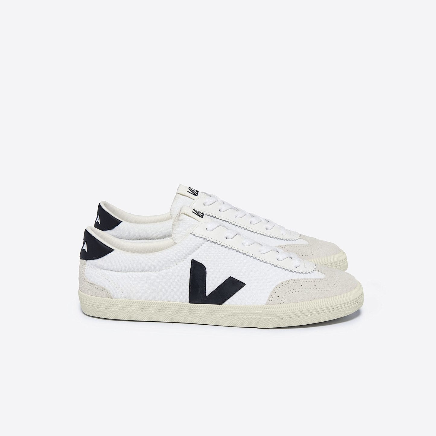 TENIS VEJA VOLLEY CANVAS WHITE/BLACK
