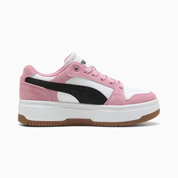 REBOUND FEMME LOW SD WNS PINK/WHITE/BLK