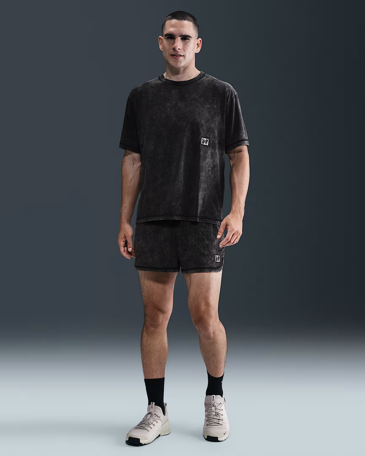 CAMISETA NIKE GYM HERITAGE DRI-FIT SLEEVE TRAINING TOP DE HOMBRE