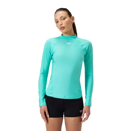 PLAYERA MANGA LARGA PARA MUJER SPEDO