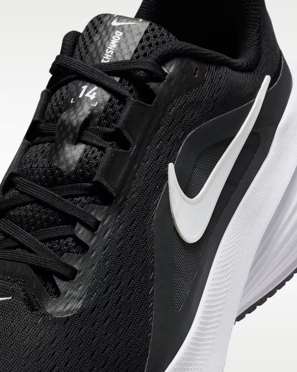 NIKE DOWNSHIFTER 14 BLACK/WHITE