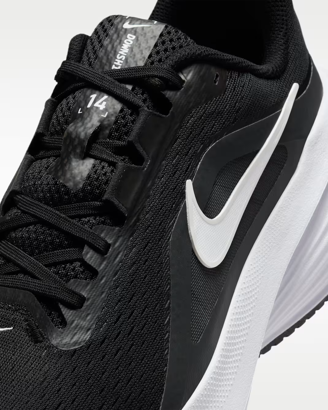 NIKE DOWNSHIFTER 14 BLACK/WHITE