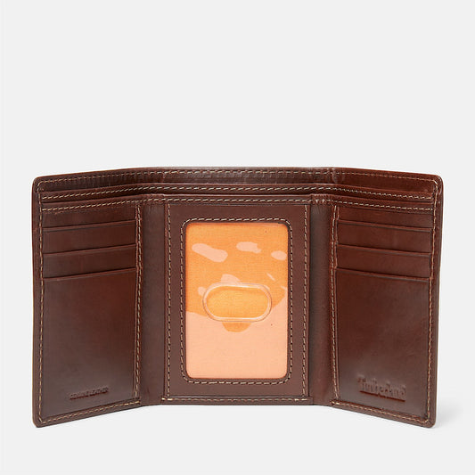 BILLETERA/SMOOTH TRIFOLD TAN