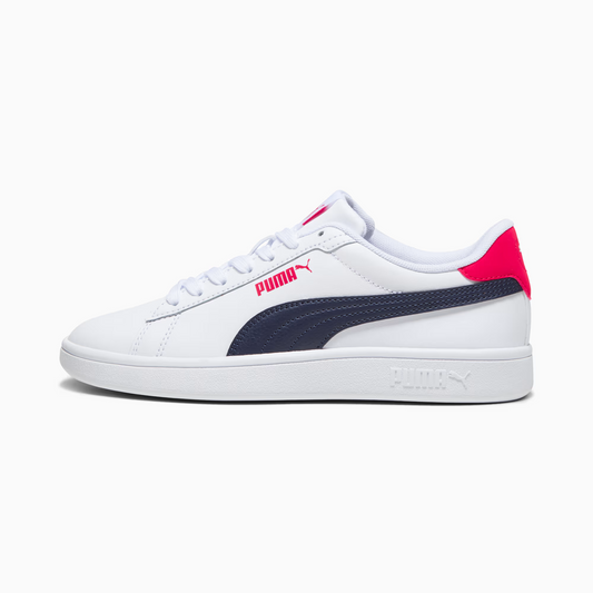 PUMA SMASH 3.0 L JR WHITE-PERSIAN BLUE