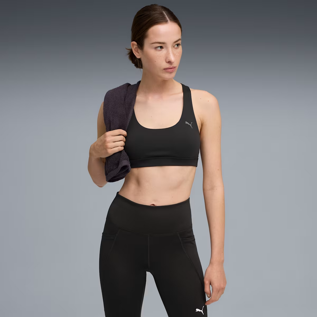 CLOUDSPUN BRA MID W BLACK