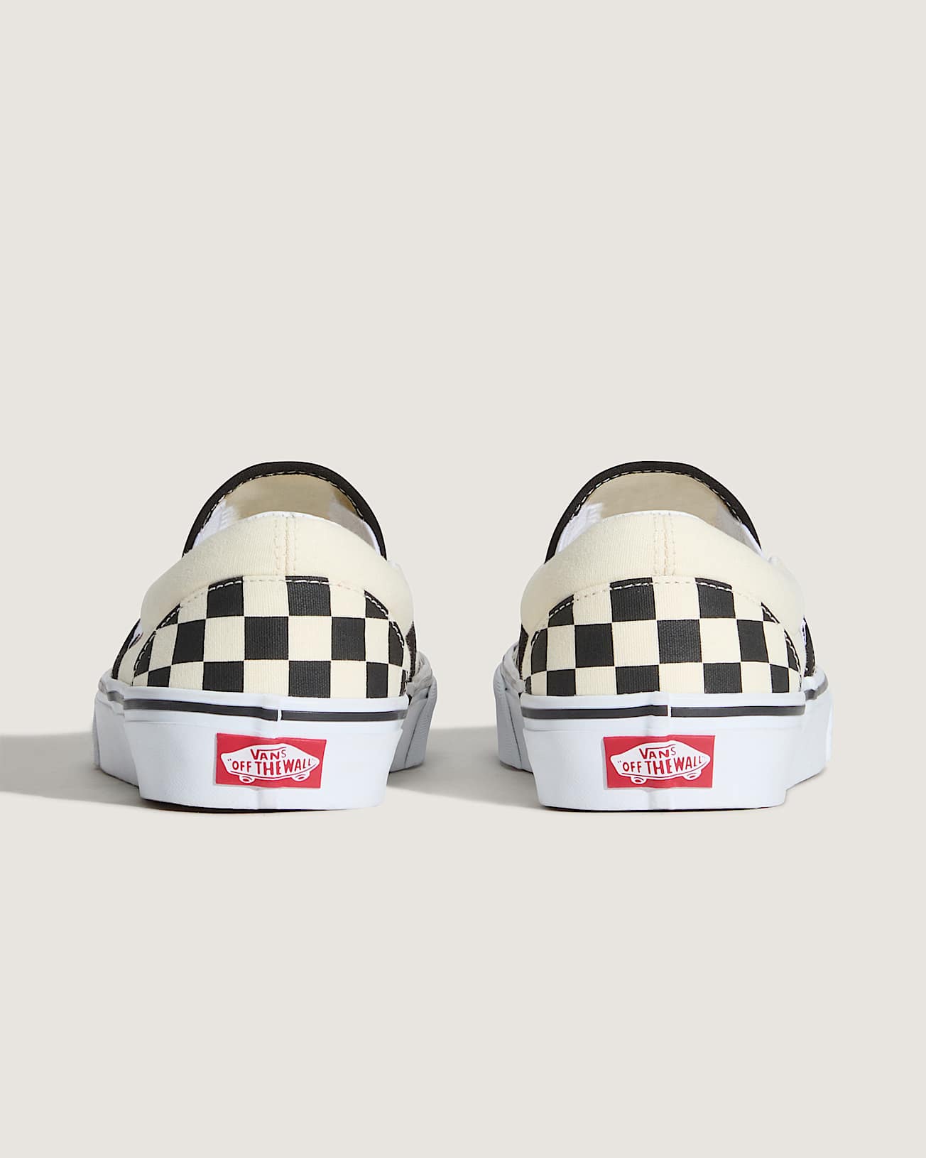 VANS CLASSIC SLIP-ON CHECKERBOARD – BLACK/OFF WHITE