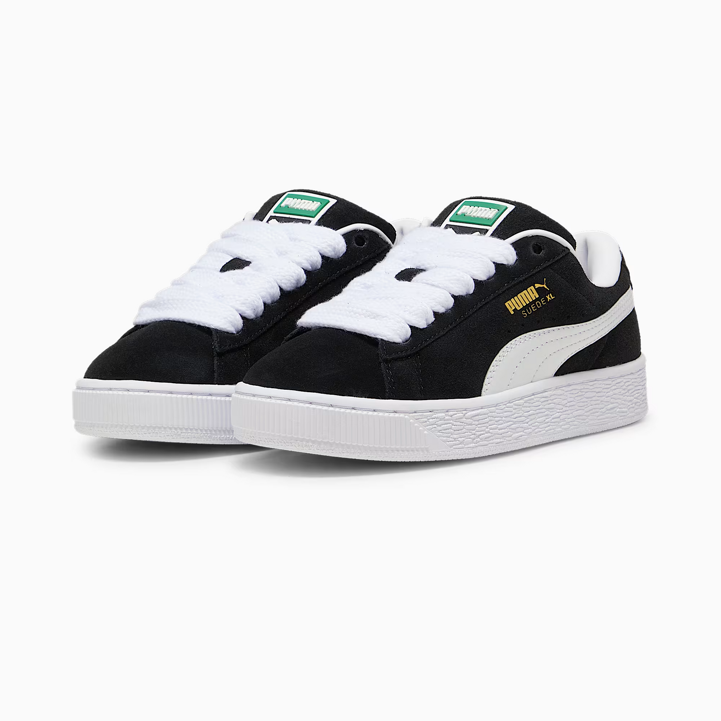 SUEDE XL JR BLACK/WHITE