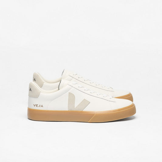 VEJA CAMPO LEATHER EXTRA WHITE/NATURAL
