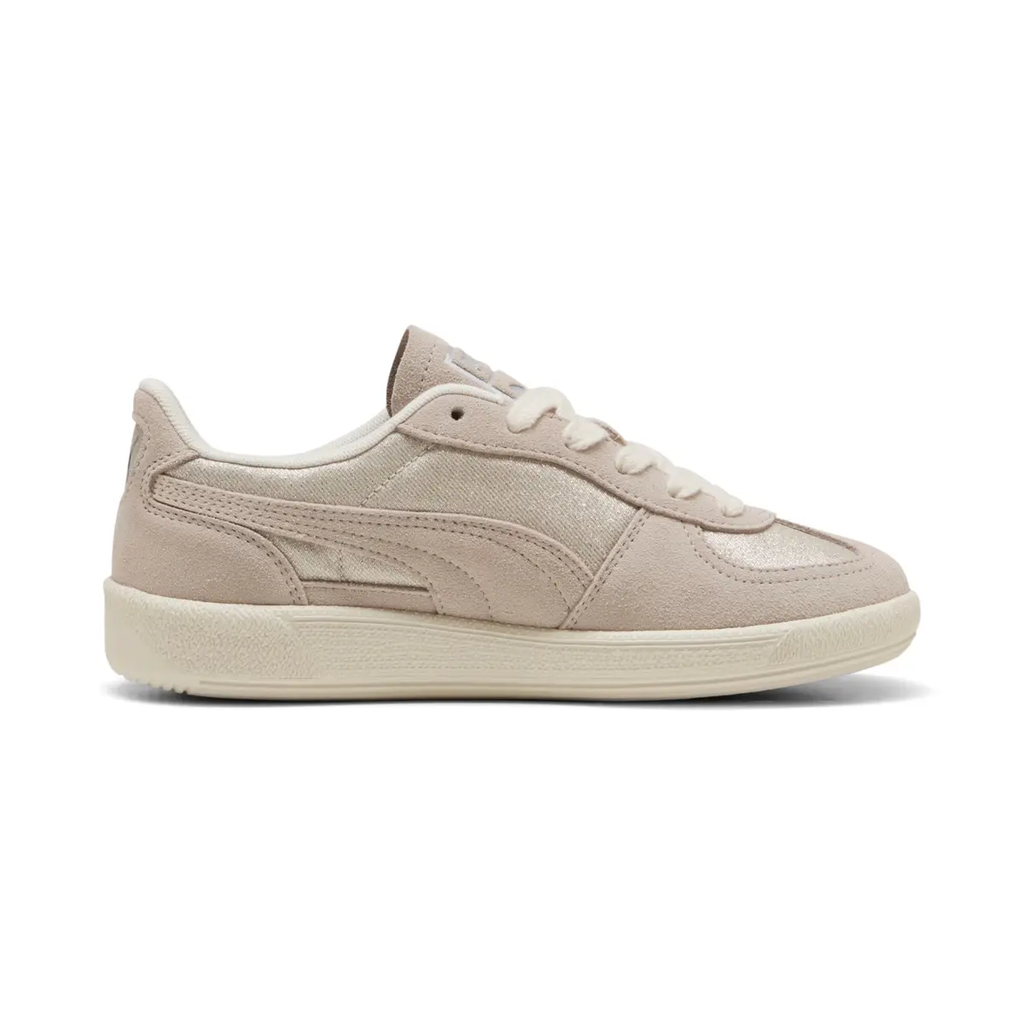 PUMA PALERMO LET IT SHINE BEIGE/SILVER JUNIOR FEMENINO
