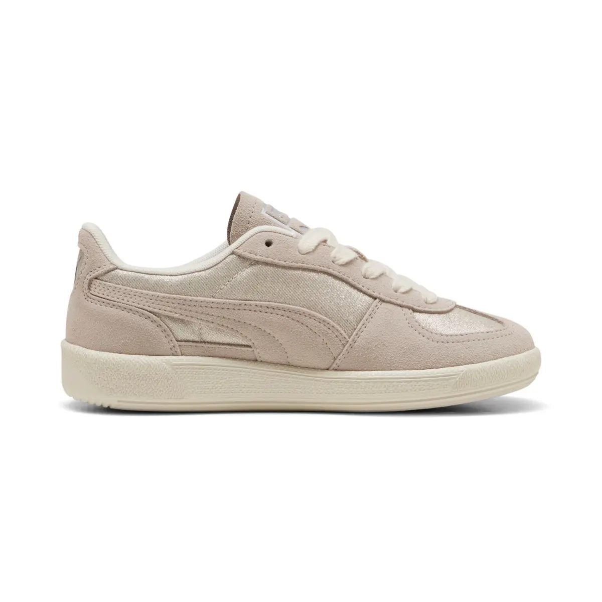PUMA PALERMO LET IT SHINE BEIGE/SILVER JUNIOR FEMENINO
