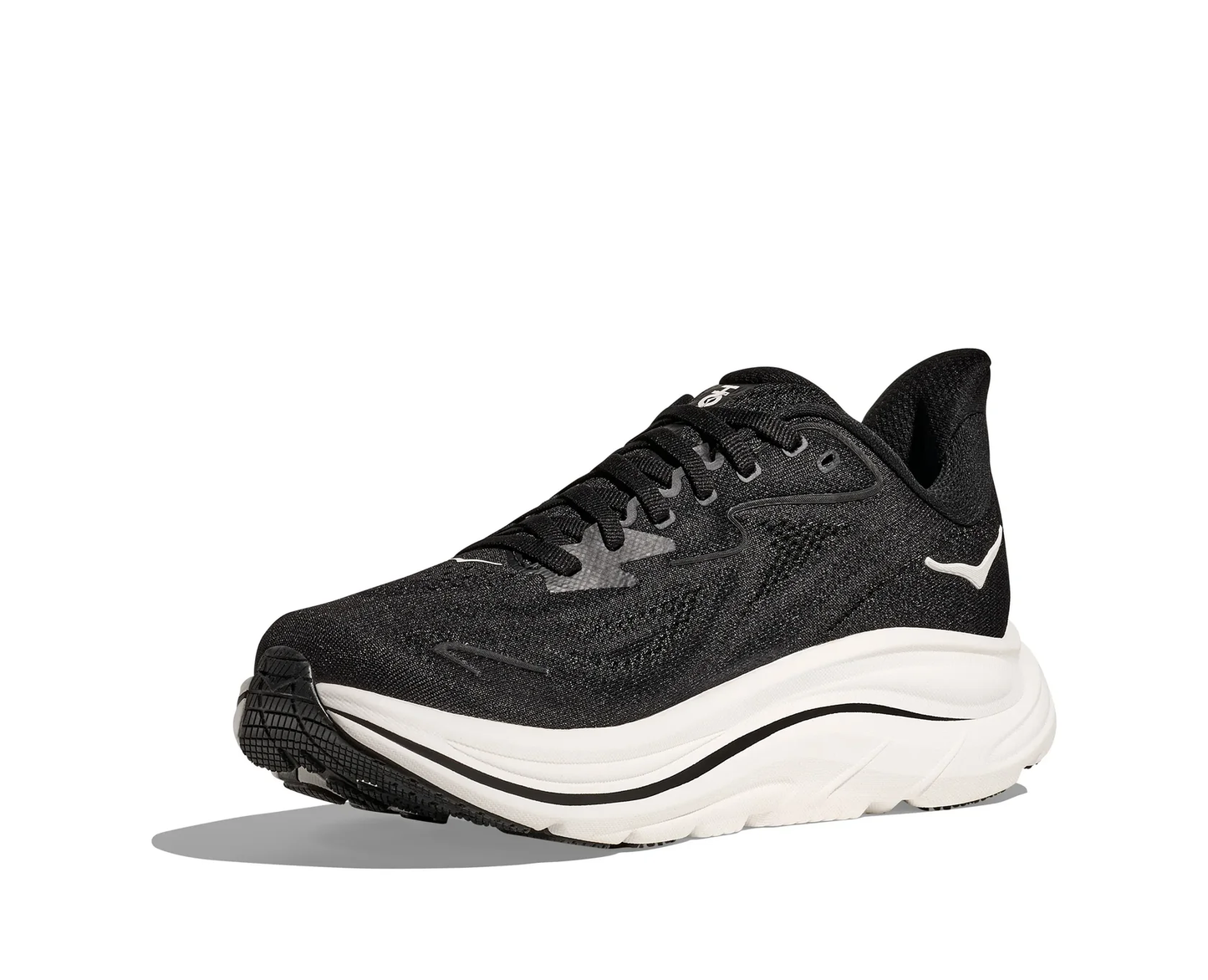 HOKA CLIFTON 10 BLK/WHITE