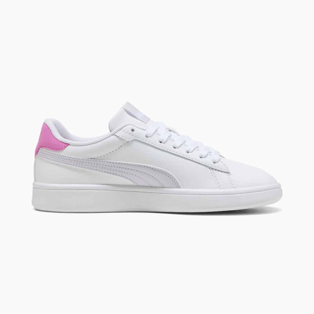 PUMA SMASH 3.0 L JR WHITE-LAVENDER