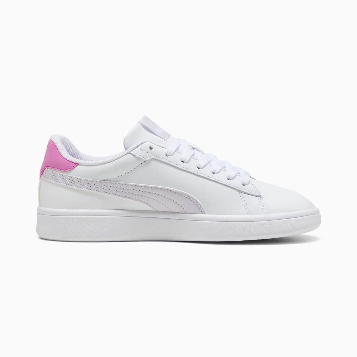 PUMA SMASH 3.0 L JR WHITE-LAVENDER