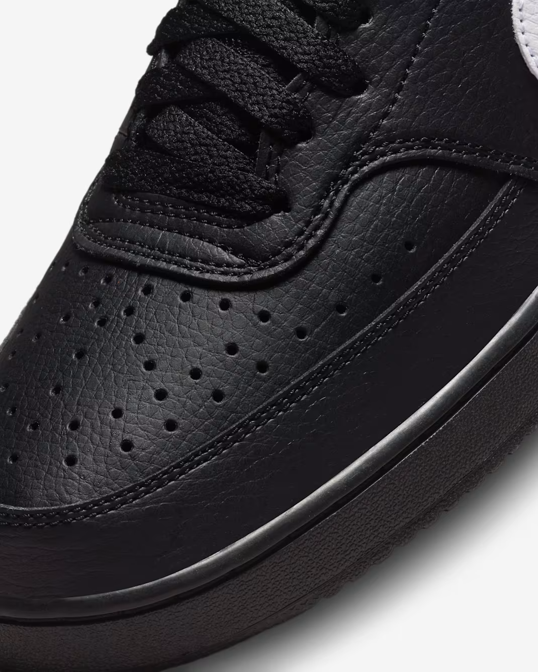 NIKE COURT VISION LO BLACK/WITE-BLACK