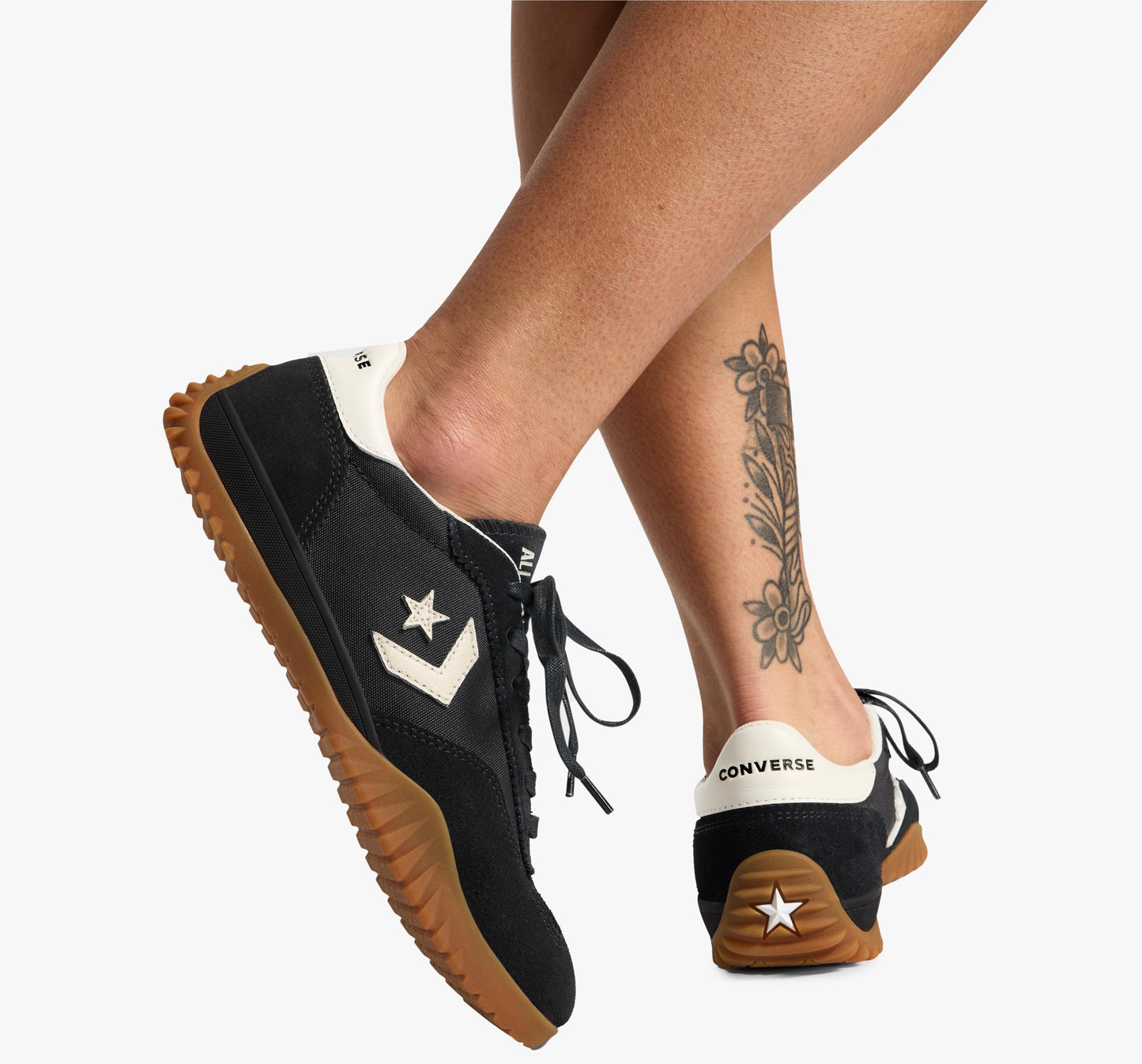 CONVERSE RUN STAR TRAINER BLACK/WHITE