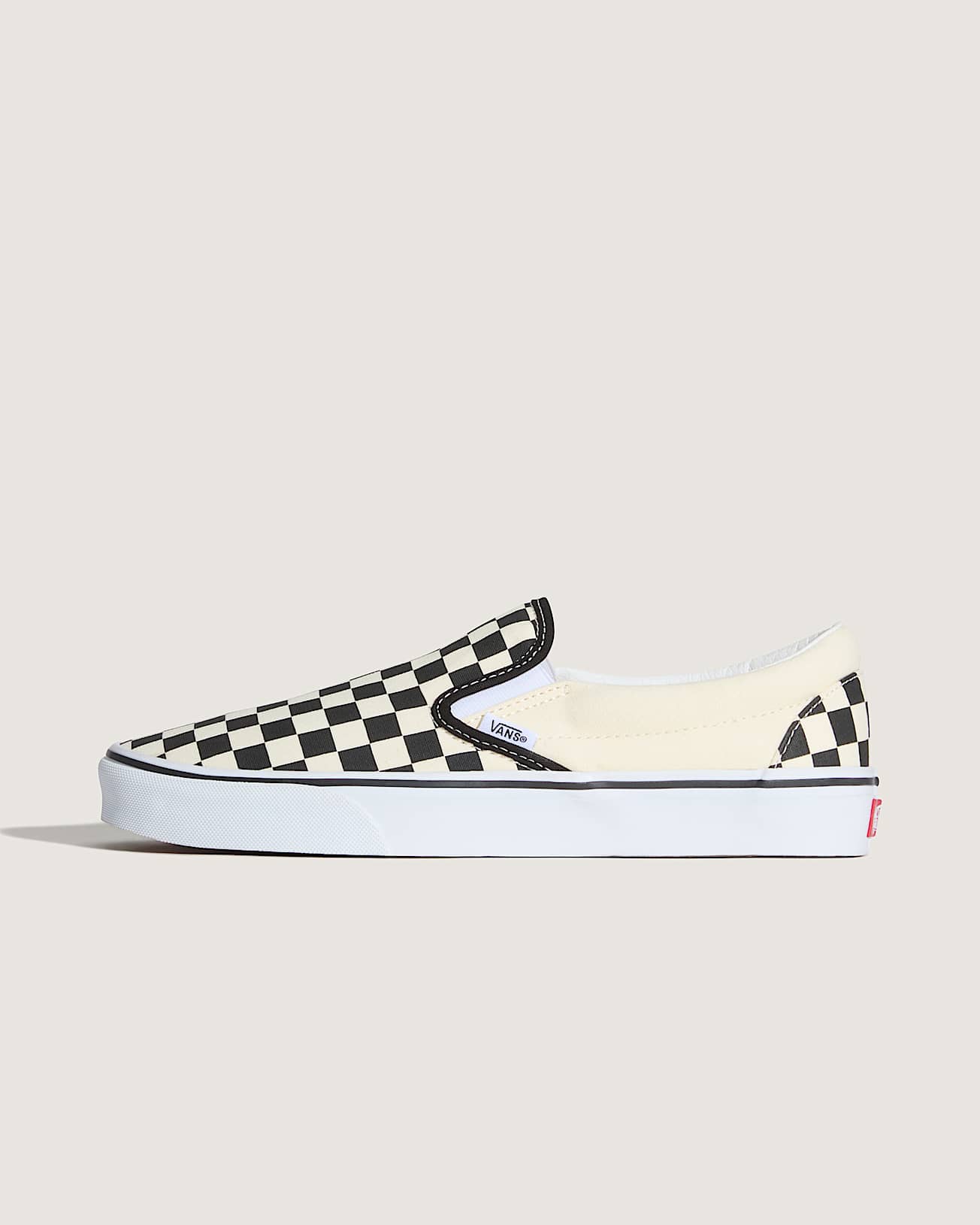 VANS CLASSIC SLIP-ON CHECKERBOARD – BLACK/OFF WHITE