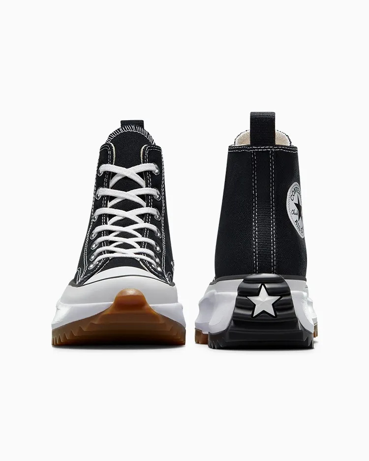 CONVERSE RUN STAR HIKE HI BLK/WHT 166800C # 3