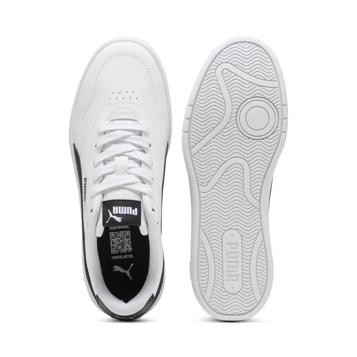 COURT LALLY WNS WHITE/BLACK