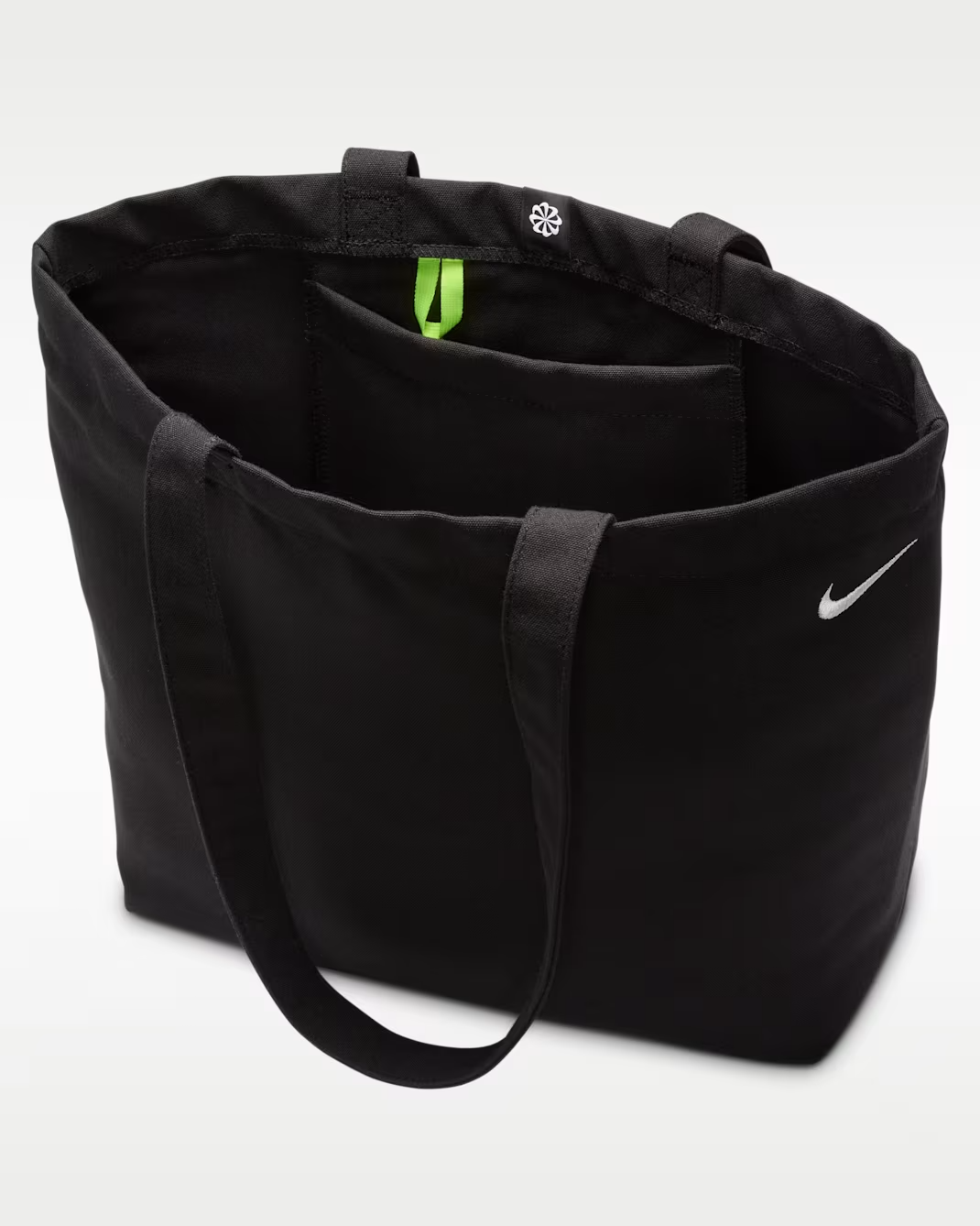 NK HERITAGE TOTE 2.0 BLACK-WHITE