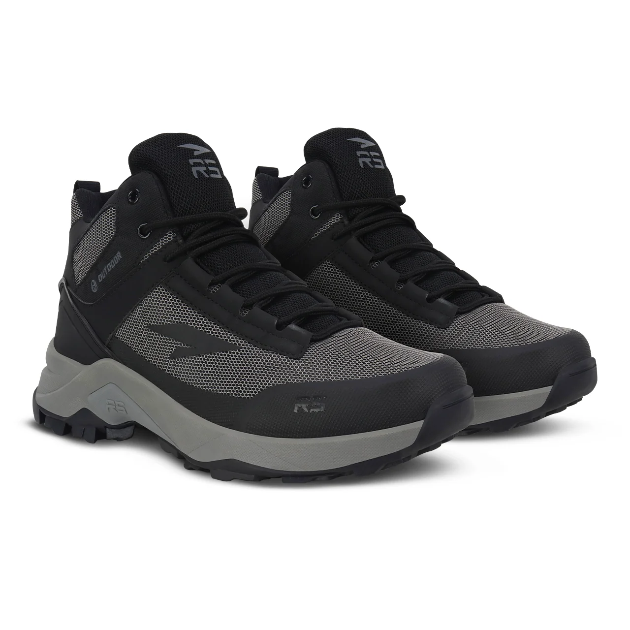 TRECK DK.GREY/BLACK HOMBRE