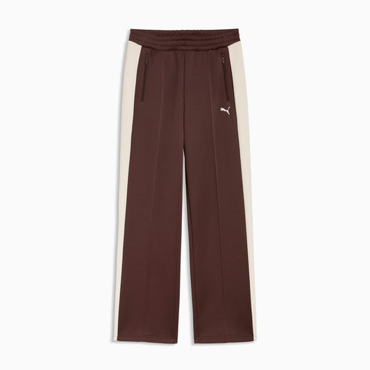 T7 ALWAYS ON STRAIGHT TRACK PANTS OP W BROWN