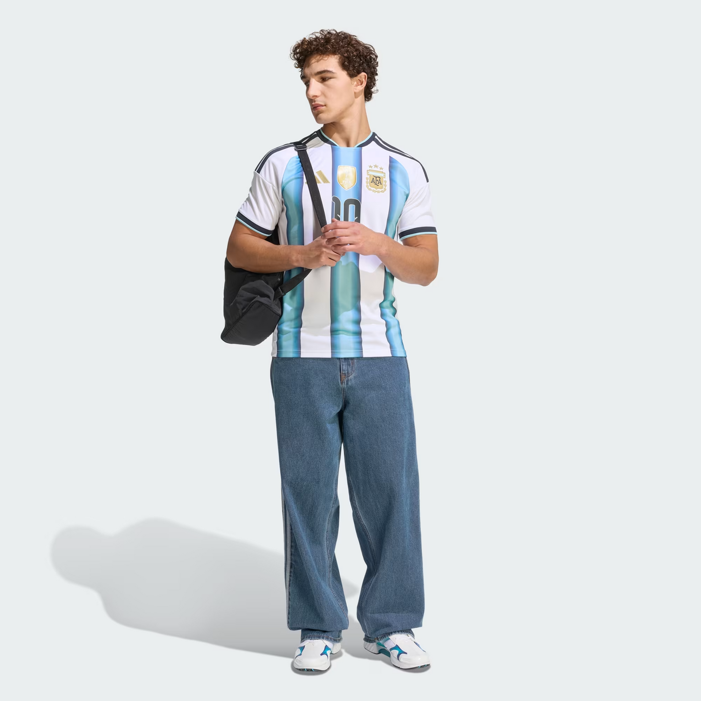 ADIDAS ORIGINALS ARGENTINA AFA HOME JERSEY 26 'MESSI'