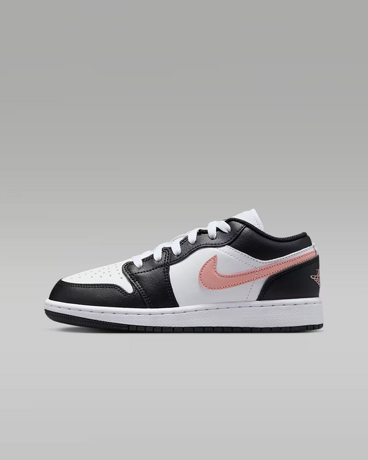 AIR JORDAN 1 LOW BG WHITE/RUST PINK-BLACK