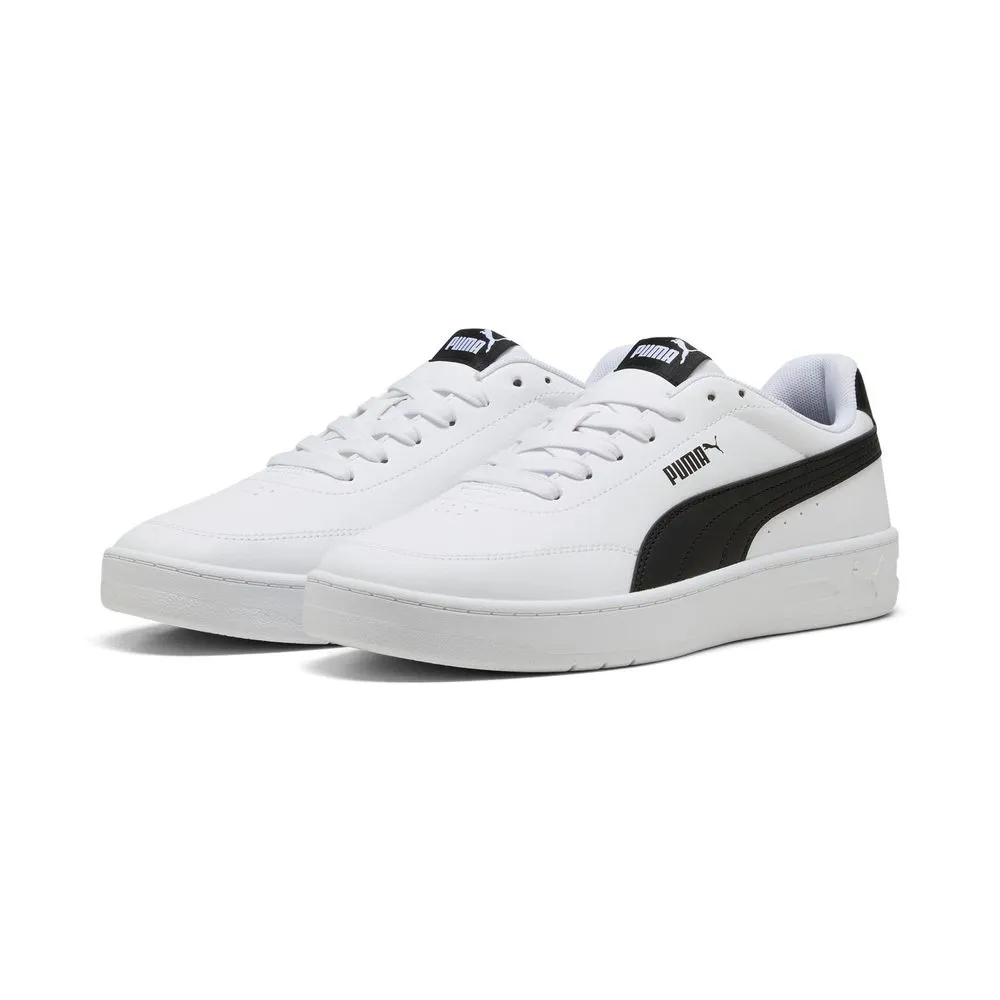 PUMA COURT CLASSIC CLEAN  WHITE/BLACK