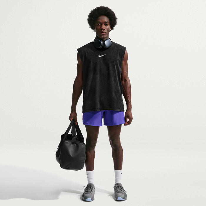 M NK TEE LSE SL TRAIN HRD WRK BLACK