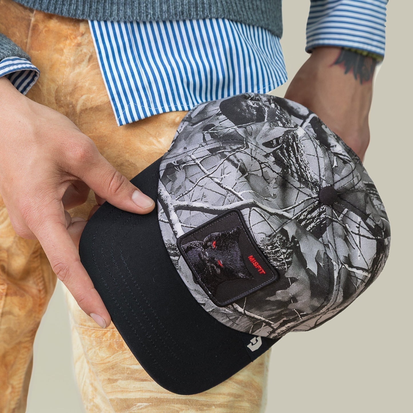 GOORIN BROS MISFIT CAMO CAMOUFLAGE / VOID