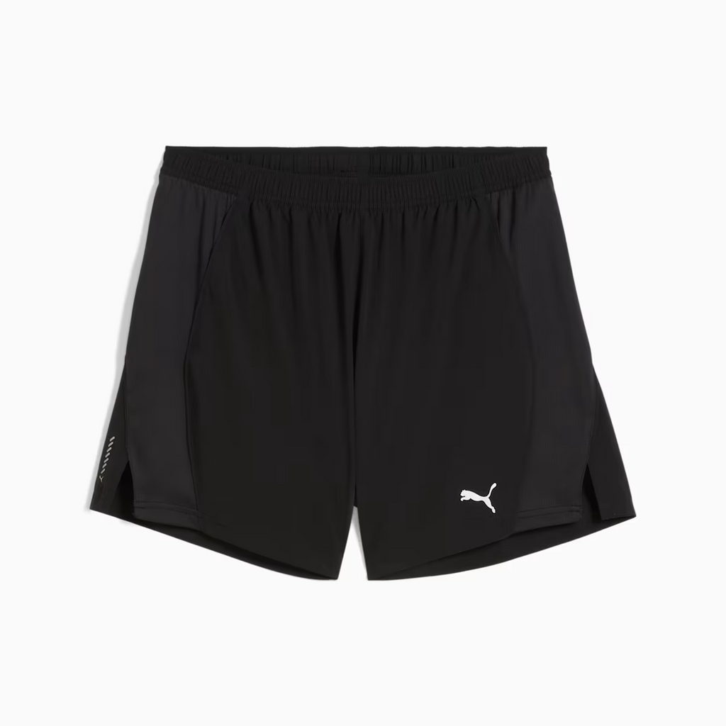 M RUN VELOCITY 5 SHORT BLACK