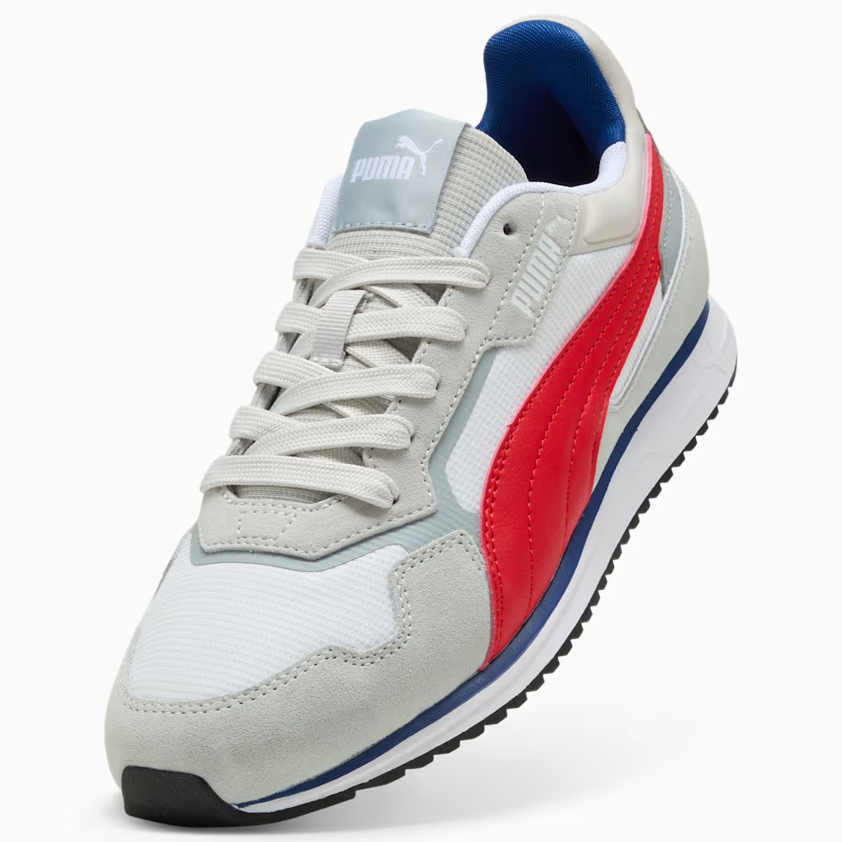 SOFTRIDE ST MILER GREY-TIME RED