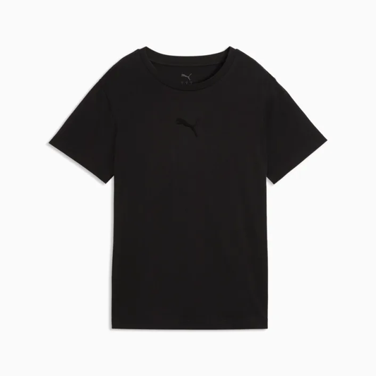 ESS ELEVATED COMFORT LOGO TEE BLACK