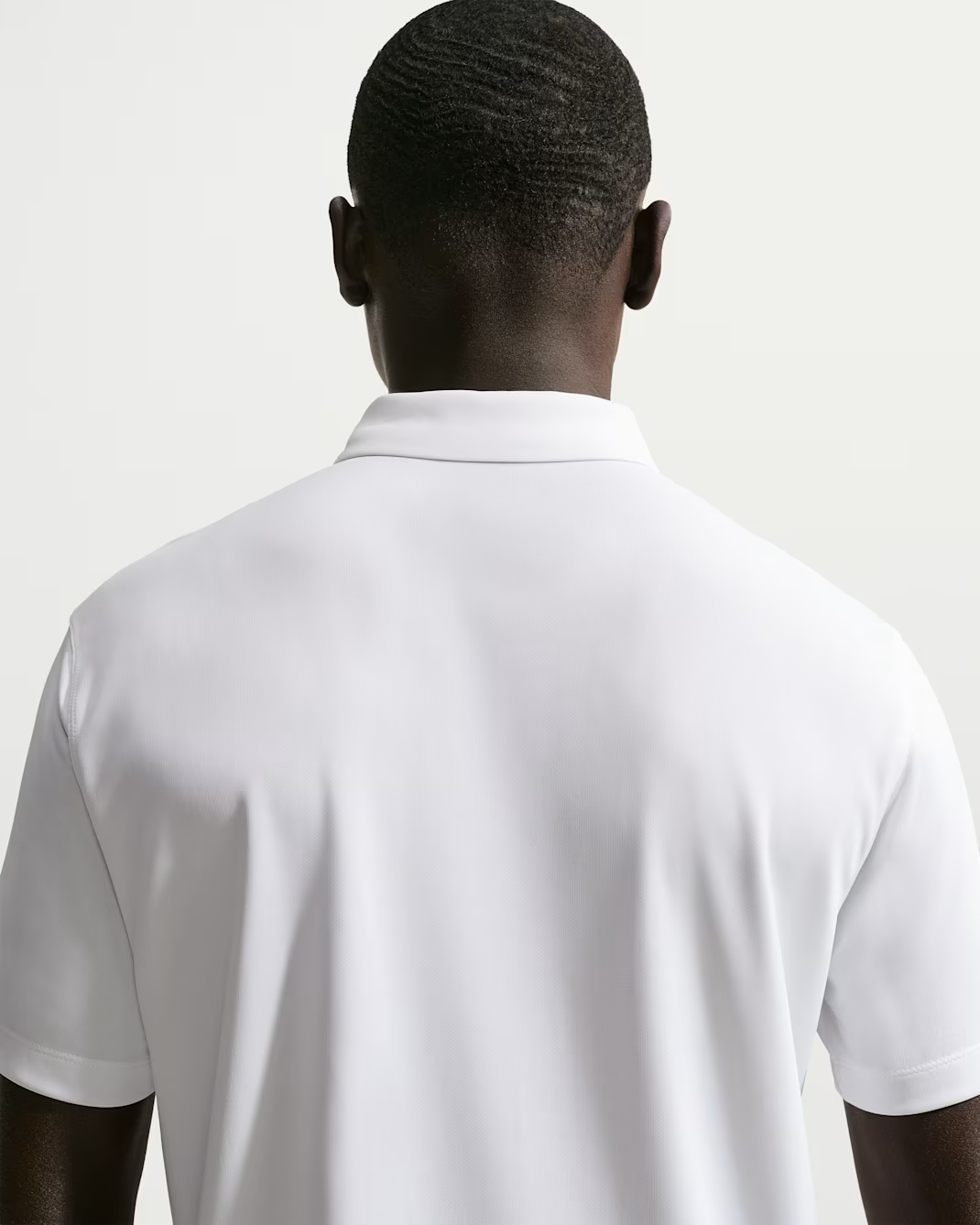 M NKCT DF POLO SOLID WHITE