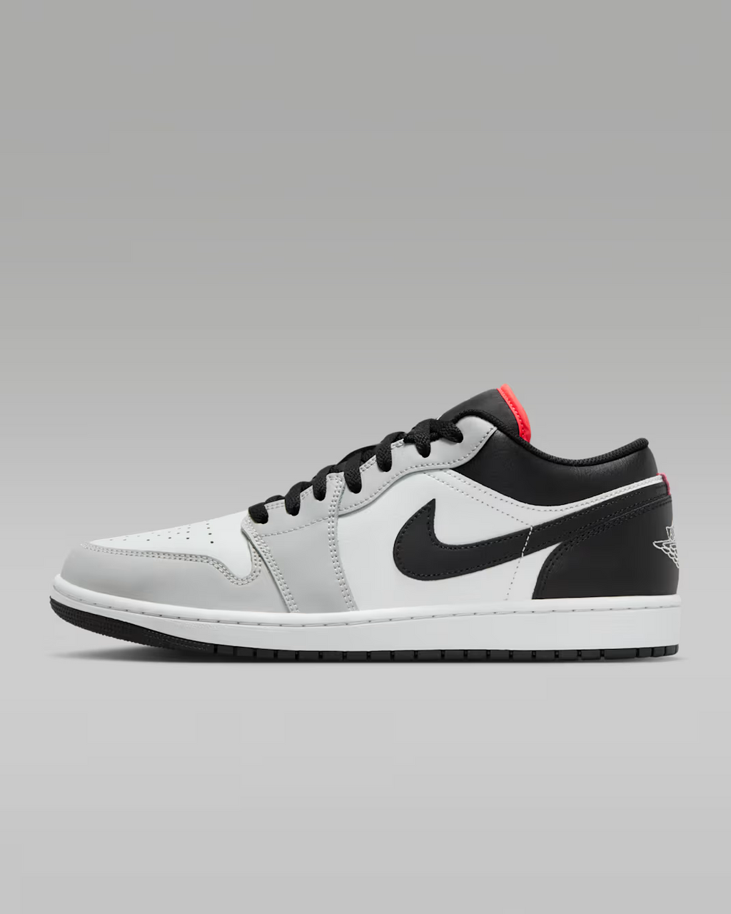 AIR JORDAN 1 LOW GREY/BLACK/WHT