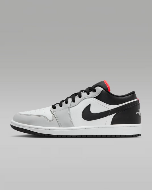 AIR JORDAN 1 LOW GREY/BLACK/WHT
