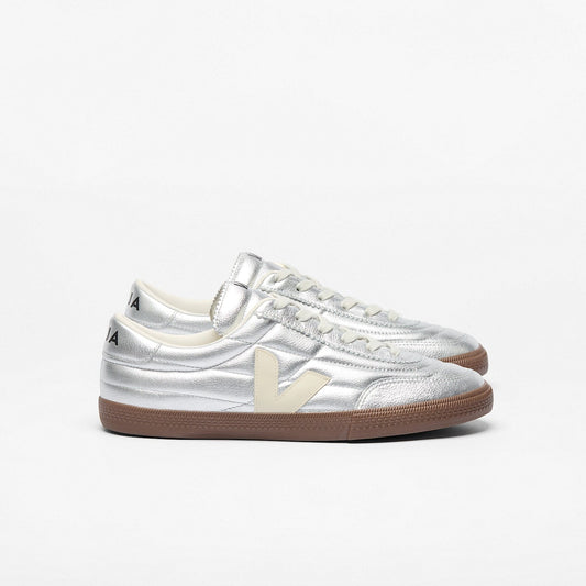 VEJA PANENKA LEATHER SILVER WHITE PIERRE BARK