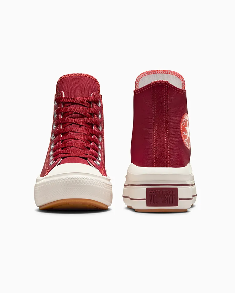 CONVERSE CTAS MOVE HI PARK RED/EGRET/VERMILLION RED