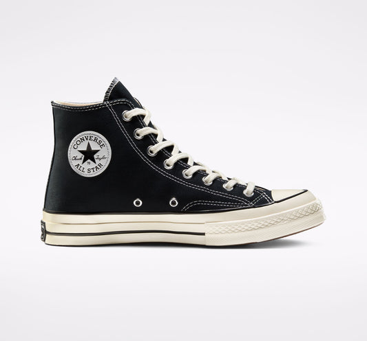 CHUCK 70 HI BLACK/EGRET 162050C # 8