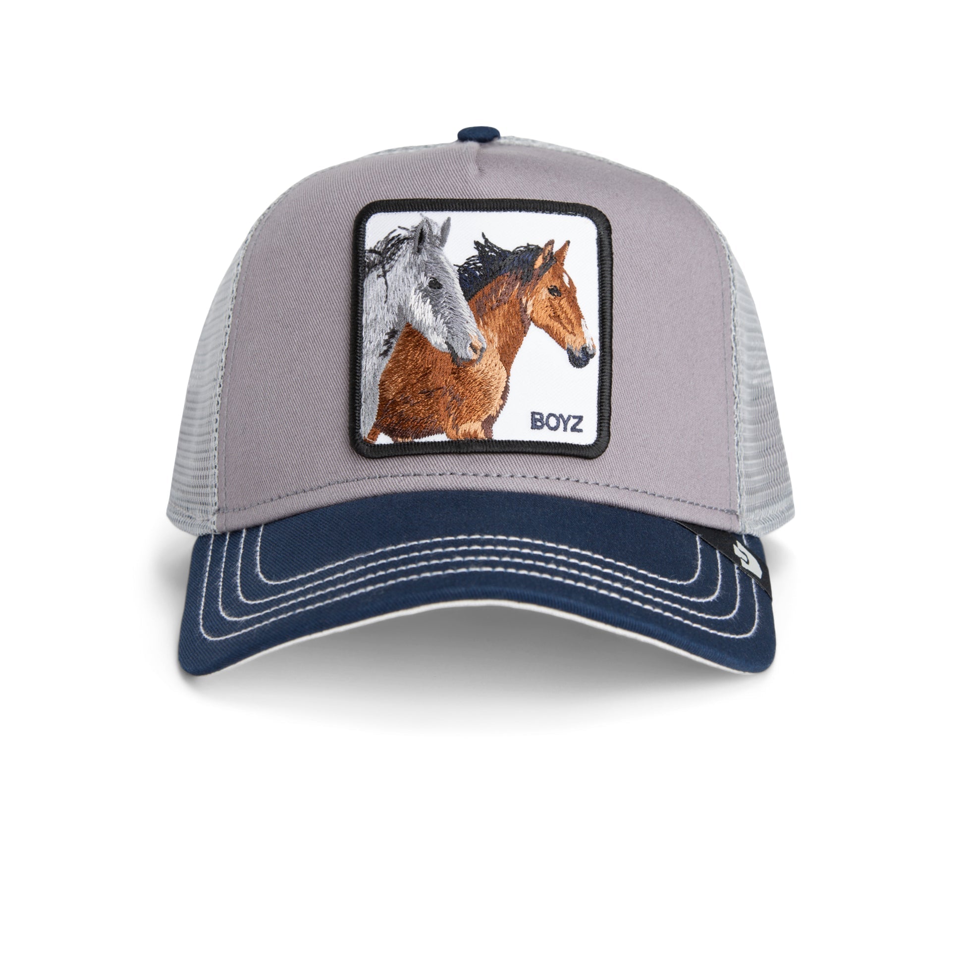 GOORIN BROS THE BOYZ GRAY / NAVY