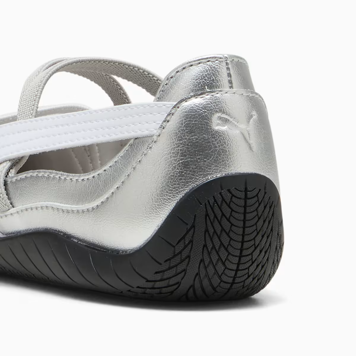 SPEEDCAT BALLET METALLIC WNS SILVER-WHITE