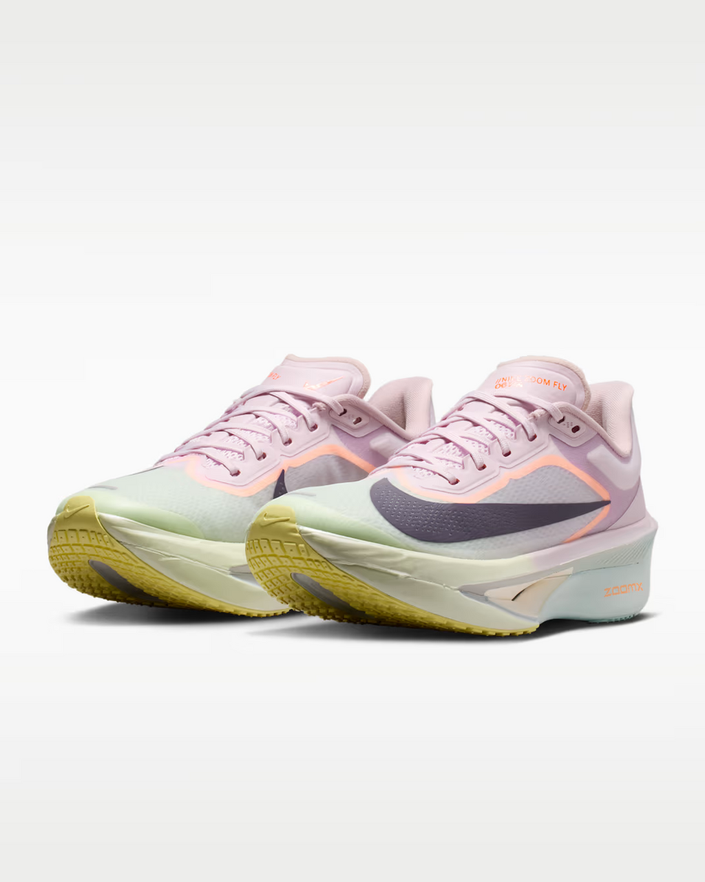 NIKE ZOOM FLY 6 PURPLE/GREEN/GREY MUJER