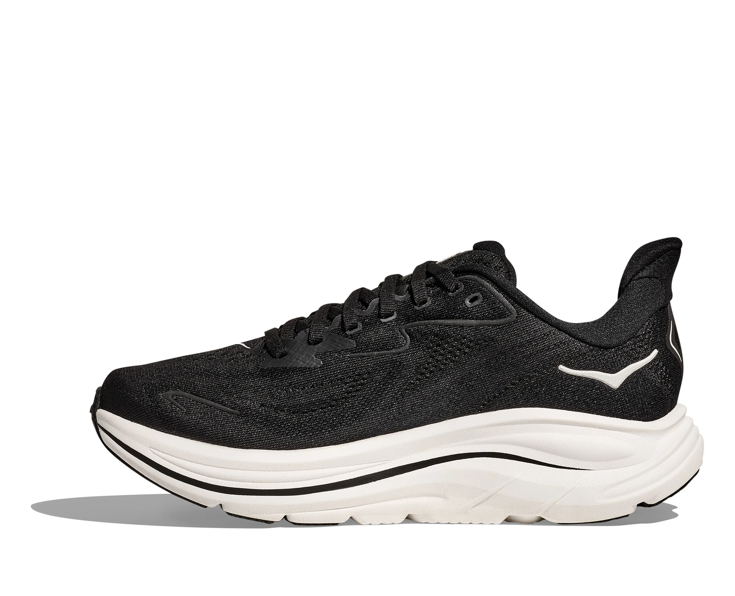 HOKA CLIFTON 10 BLK/WHITE