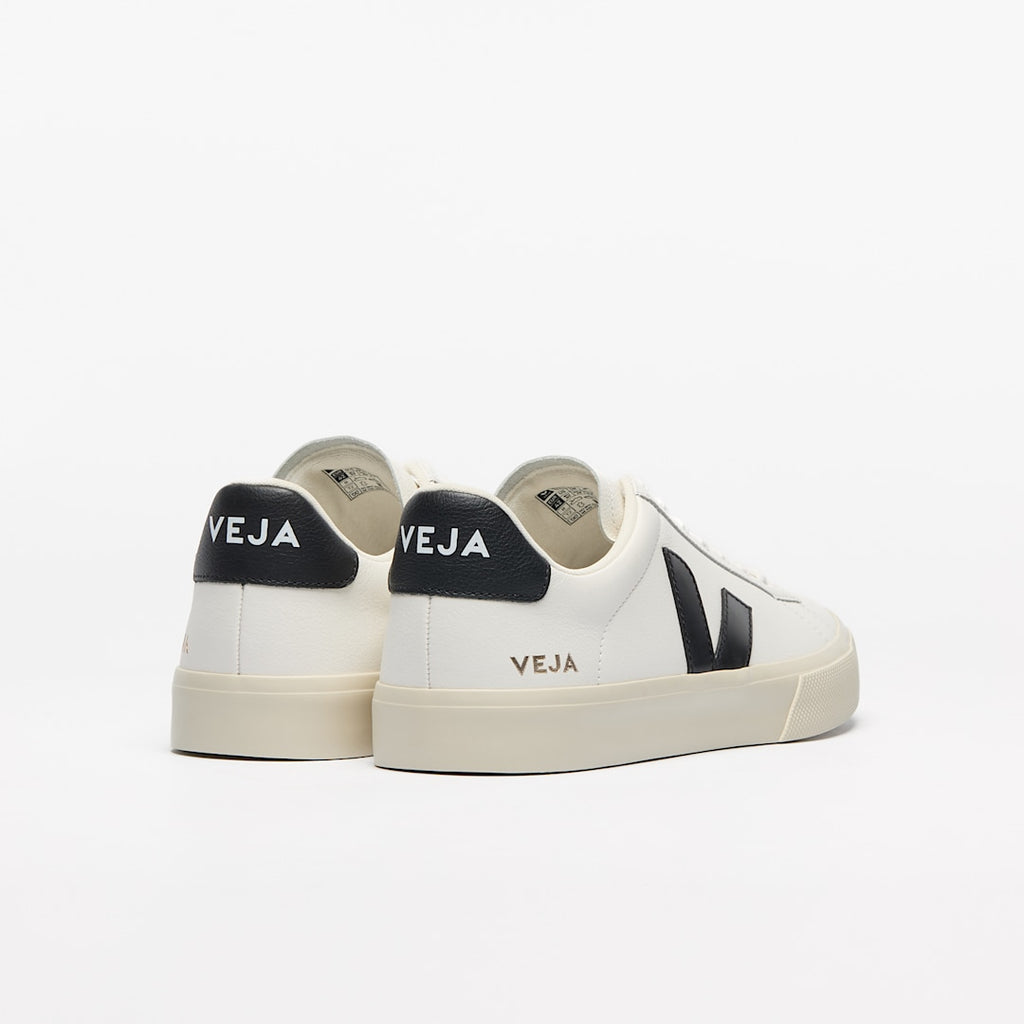 VEJA CAMPO CHROMEFREE EXTRA WHITE/BLACK HOMBRE