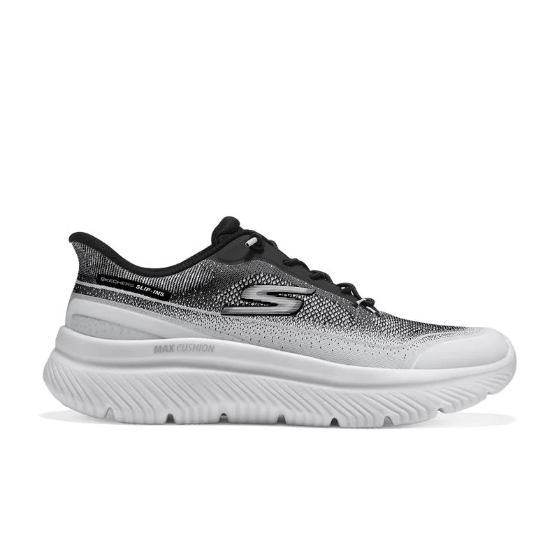 GOWALK MAX CUSHIONING HYPER WHITE/BLK HOMBRE