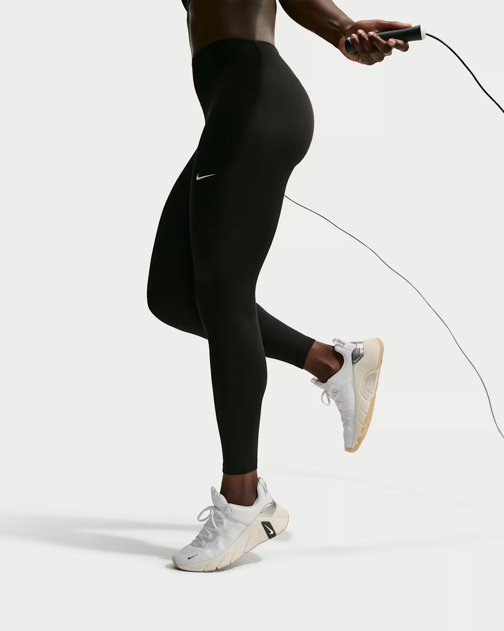 W NIKE FREE METCON 7 WHITE/BEIGE/SILVER MUJER