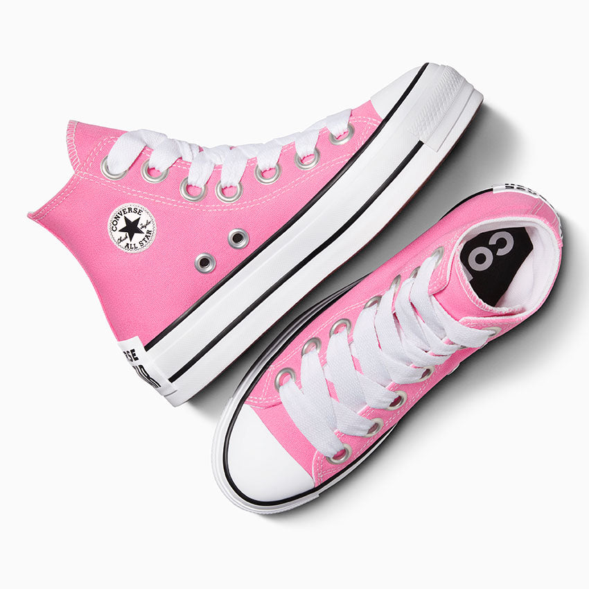 CONVERSE CHUCK TAYLOR ALL STAR LIFT HIGH PINK/WHITE/BLACK